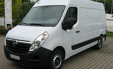 Fourgon surabaisse Opel Movano